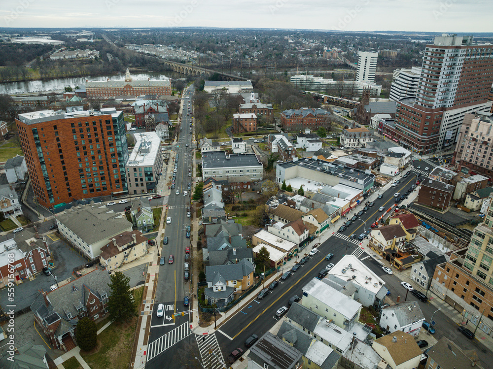 Aerial Drone of Rutgers New Brunswick
