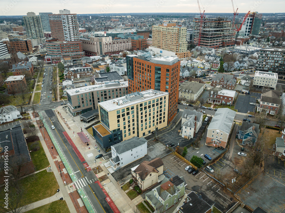 Aerial Drone of Rutgers New Brunswick