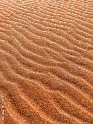 Sand texture in the desert of wadi rum, jordan © Kris