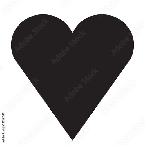 black hart icon