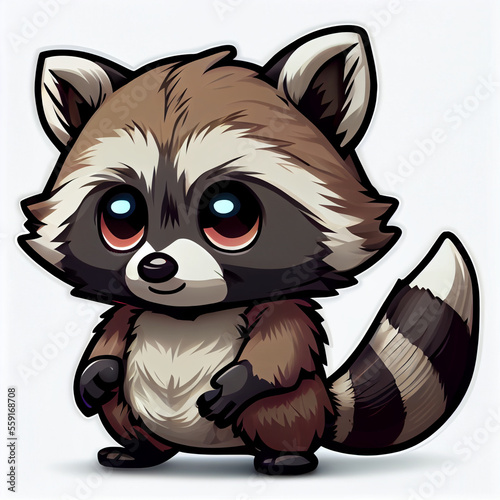 cuty raccoon photo