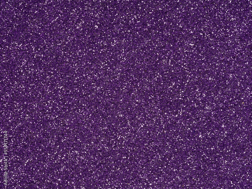 Dark purple glitter texture sparkling shiny wrapping paper background for Christmas or xmas holiday seasonal wallpaper decoration, greeting and wedding invitation card design element.