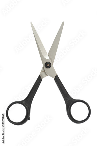 Isolated hair cutting scissors shears