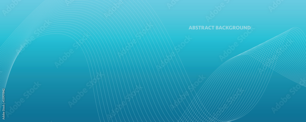 Abstract universal header template. Colored spots and strokes isolated on light blue background cover template. Vector illustration