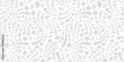 Organic motif, botanical motif background. Seamless pattern.Vector.スタイリッシュな有機的パターン 