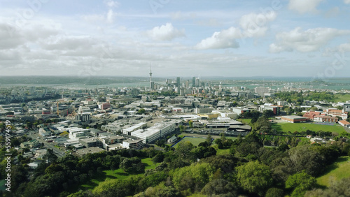 Auckland New Zealand drone © David