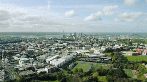 Auckland New Zealand drone