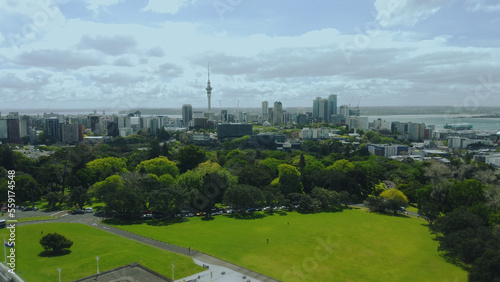 Auckland New Zealand drone