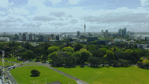 Auckland New Zealand drone