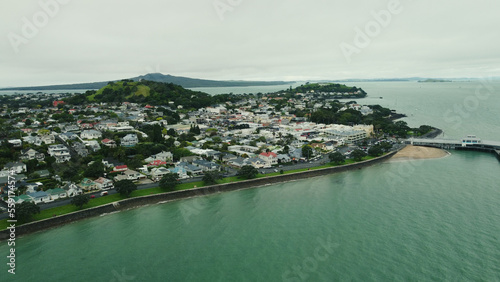 Auckland New Zealand drone