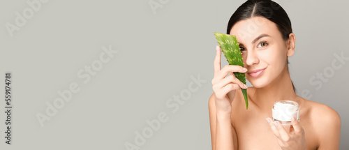Portrait of beautiful woman...