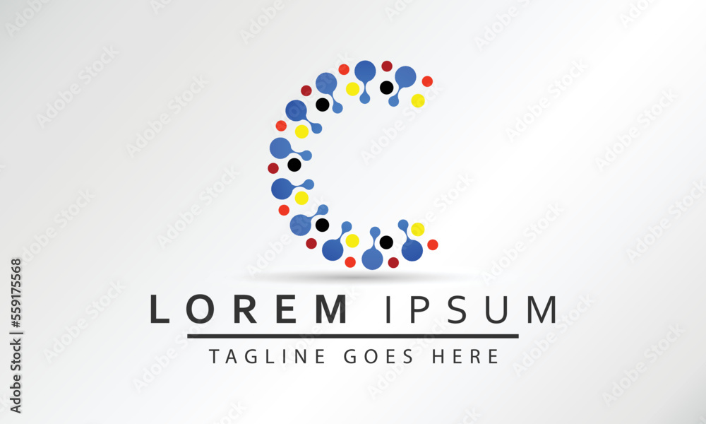 C Letter With Dot Circle Logo Vector, Clever And Creative, Dots Or Point Logo. Smart And Idea Logotype. C Letter With Dot Circle Logo Vector, Clever And Creative, Dots Or Point Logo. Smart And Idea Logotype.
