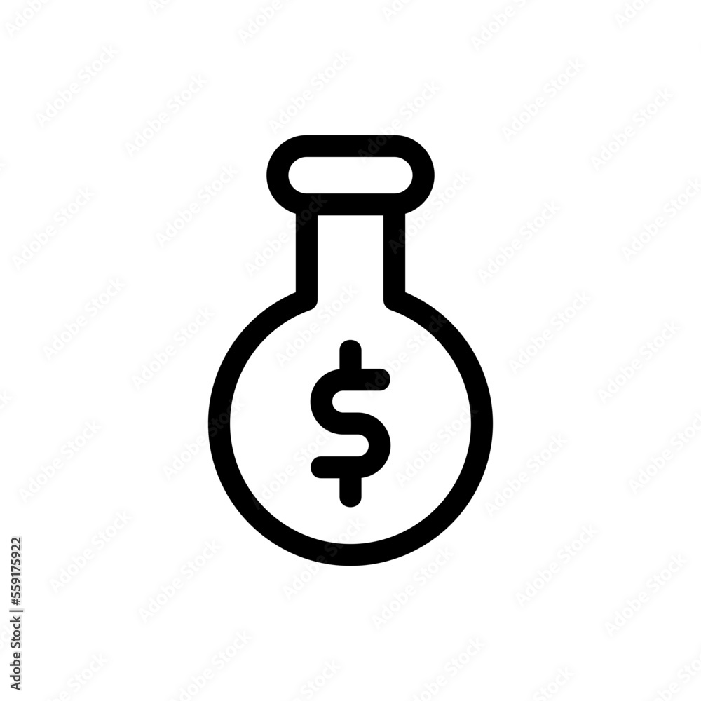 flask line icon flask line icon