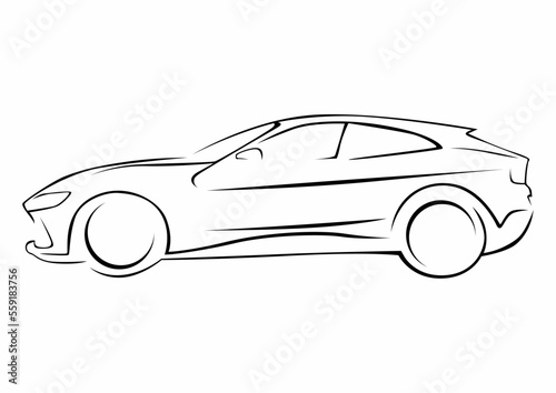 car vector silhuette