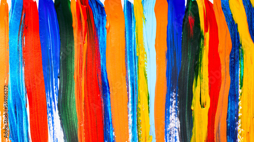 Abstract painted art background. Abstract colorful brush strokes as a background