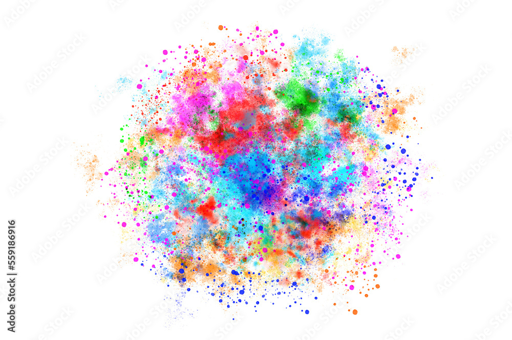 colorful spots isolated on transparent background PNG file colorful spots isolated on transparent background PNG file