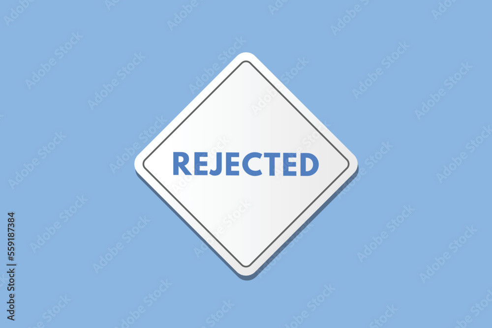 reject text Button. reject Sign Icon Label Sticker Web Buttons reject text Button. reject Sign Icon Label Sticker Web Buttons