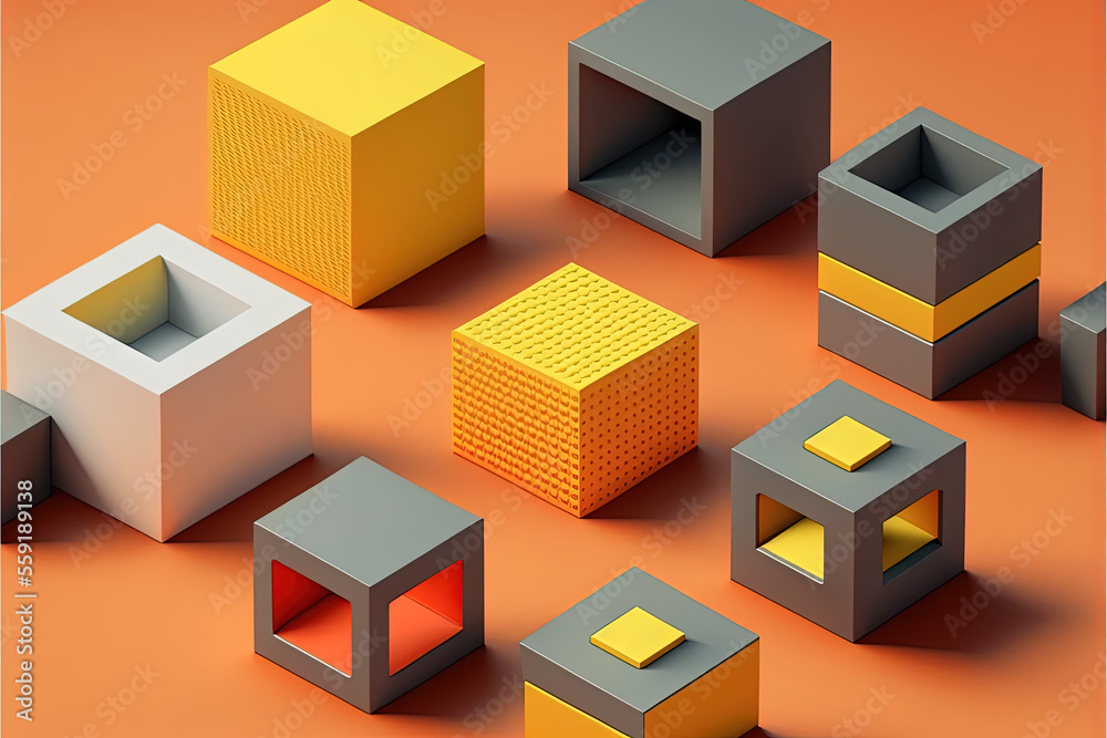 Isometric Cubes Isometric Cubes