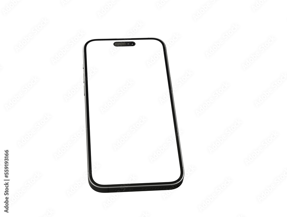 Smartphone frameless blank screen mockup - mockup Smartphone frameless blank screen mockup - mockup