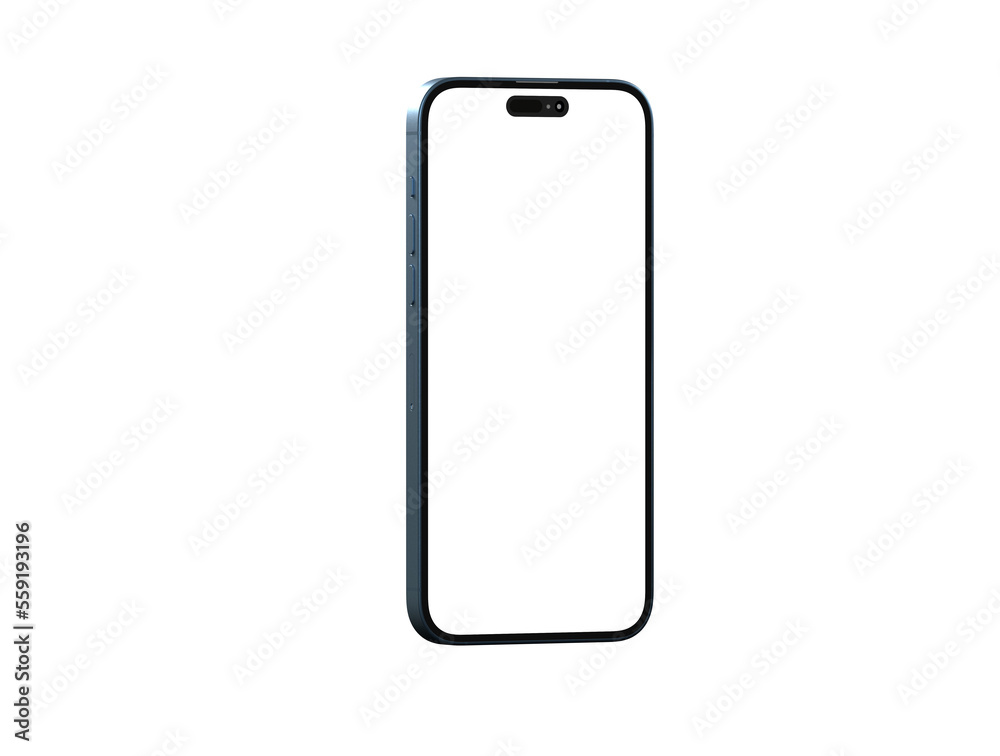 Smartphone. Mobile phone Template. Telephone 3d - mockup Smartphone. Mobile phone Template. Telephone 3d - mockup