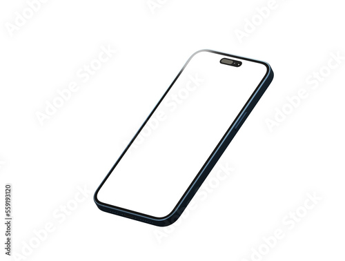 All-screen smartphone mocku...