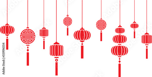 Fotografie, Tablou chinese new year decoration vector