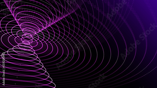 forma, astratta, onda, energia, 