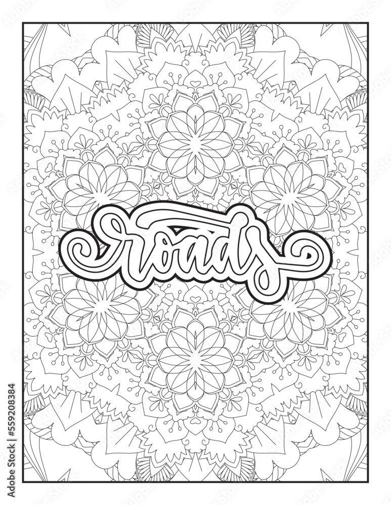 Obraz premium Quotes, Quotes Coloring, Quotes Coloring Pages, Quotes lettering