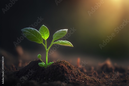 Plant Life Growing Generative AI
