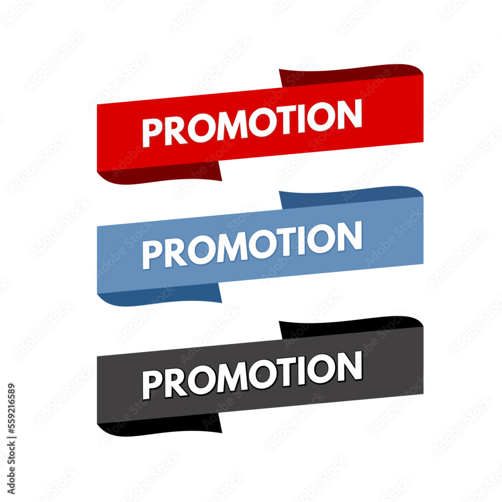 Promotion label