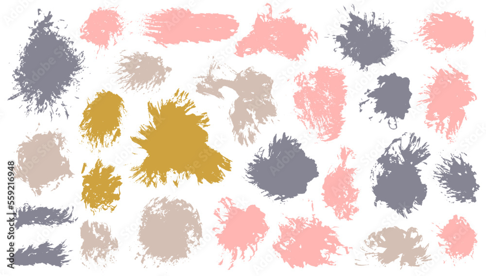 Ink dust brushstroke vector batch. Freehand smudge blotch sumie shapes. Spatter stain sale banner background bundle. Brushstroke acrylic stains drawing. Ink dust brushstroke vector batch. Freehand smudge blotch sumie shapes. Spatter stain sale banner background bundle. Brushstroke acrylic stains drawing.
