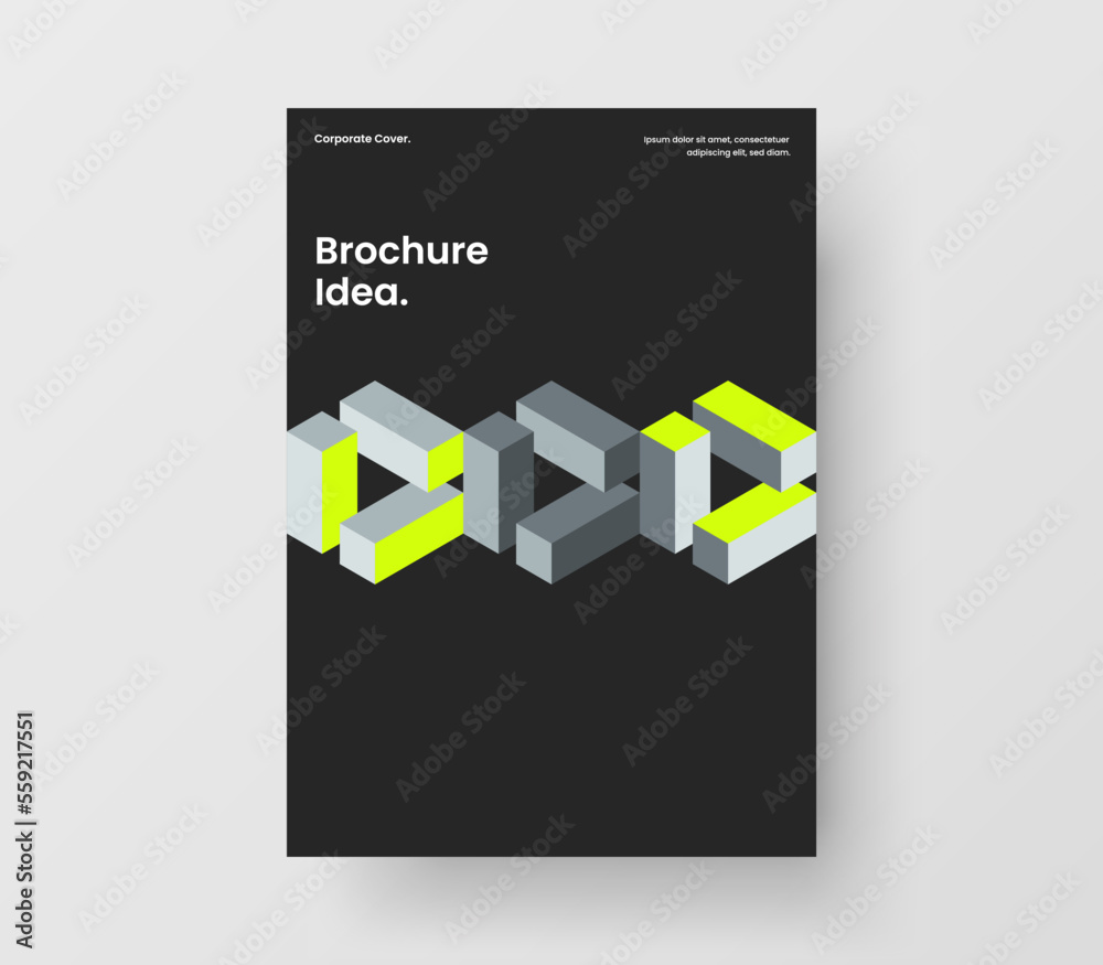 Isolated corporate identity design vector illustration. Clean geometric hexagons brochure template. Isolated corporate identity design vector illustration. Clean geometric hexagons brochure template.