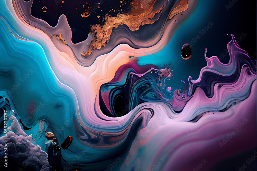 colorful Abstract background, exquisite marble ink art. colorful Abstract background, exquisite marble ink art.