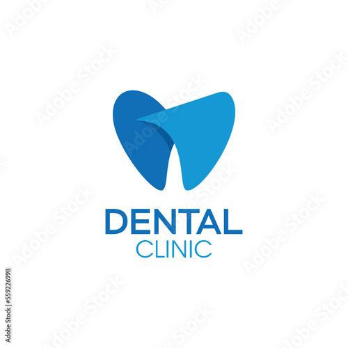 creative dental logo design vector