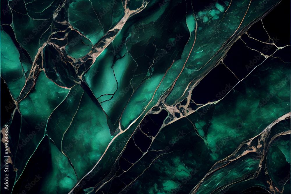 Fototapeta premium Emerald Green Marble texture