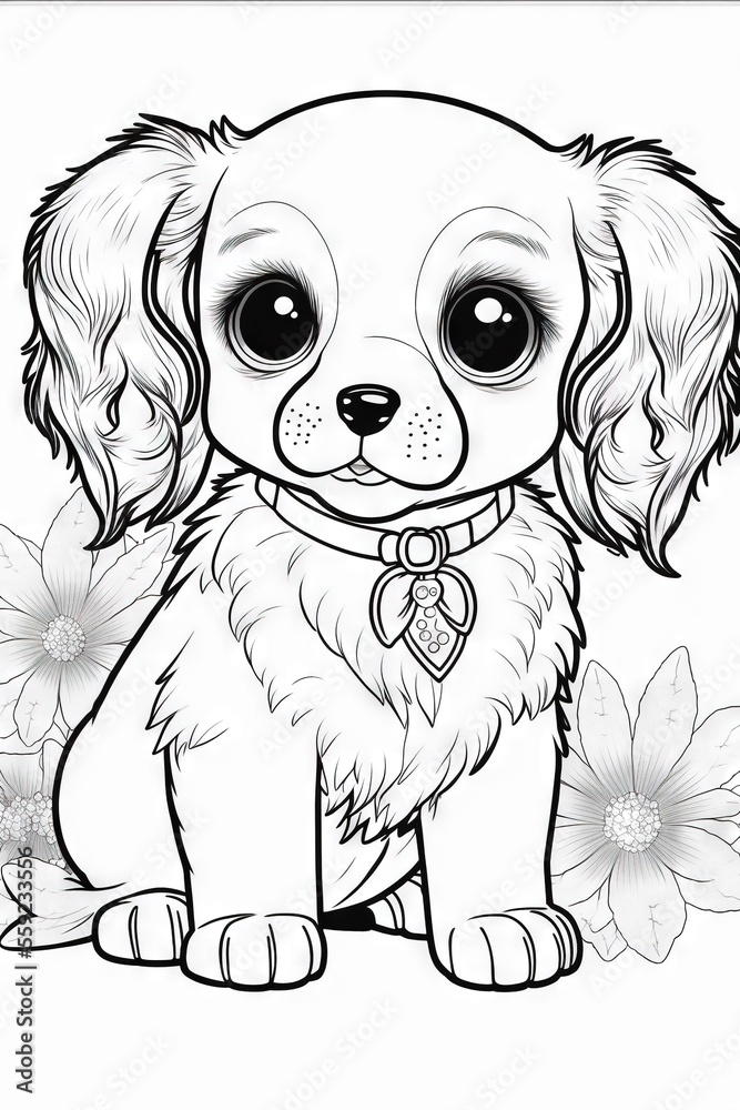 Puppy Coloring Pages Puppy Coloring Pages