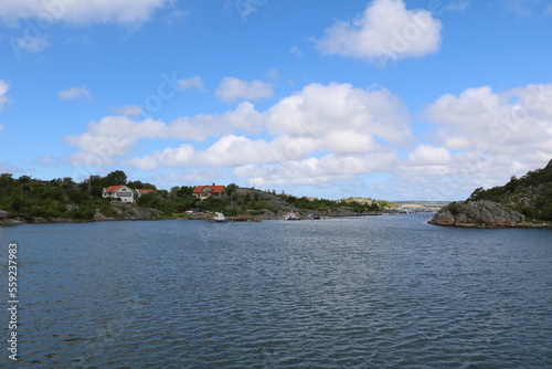 Boat trip between Brännö and Gothenburg, Sweden