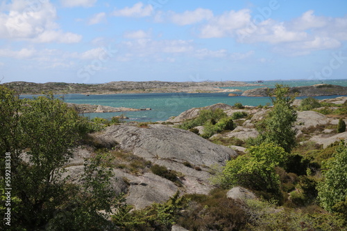 Landscape of Brännö island, Gothenburg Sweden