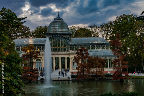 crystal palace of the city of madrid