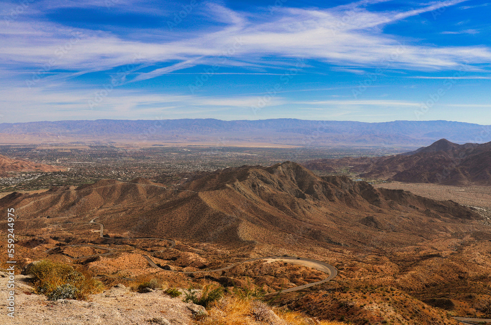 desert mountain scenic views