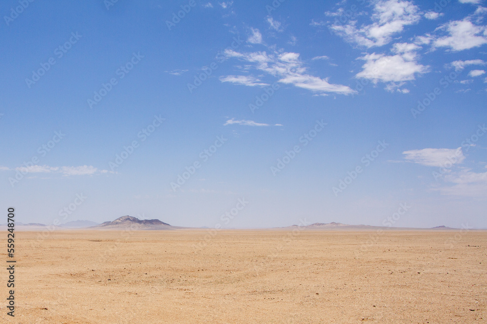 Namib desert landscape