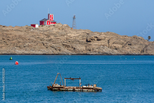 Shark Island lighthouse, Namibia