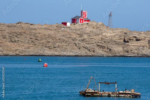 Shark Island lighthouse, Namibia