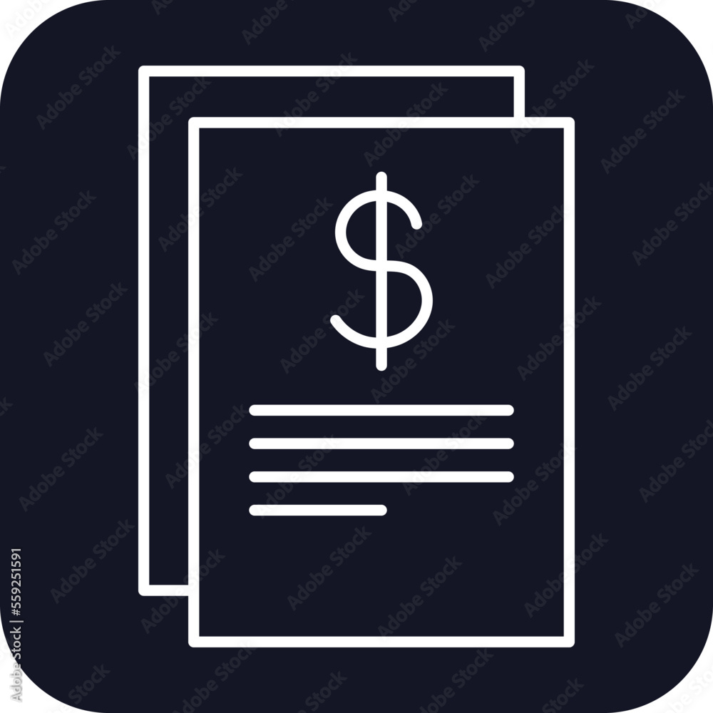 Report Icons with black filled outline style Report Icons with black filled outline style