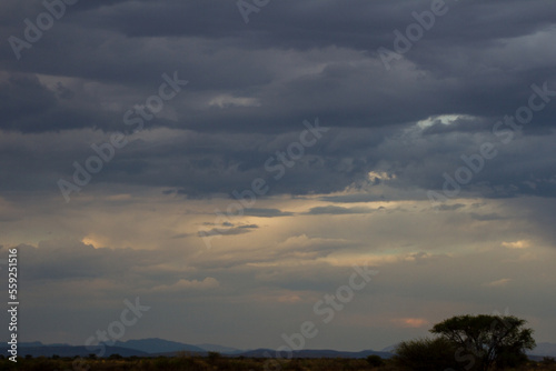 clouds in the sky