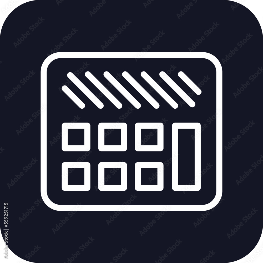 Calculator Icons with black filled outline style Calculator Icons with black filled outline style