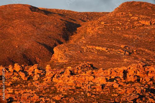Red canyon in Tankwa