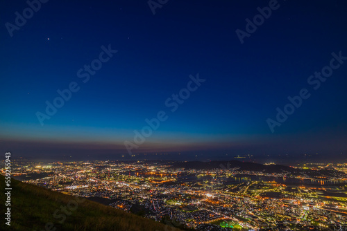 皿倉山から望む夜景