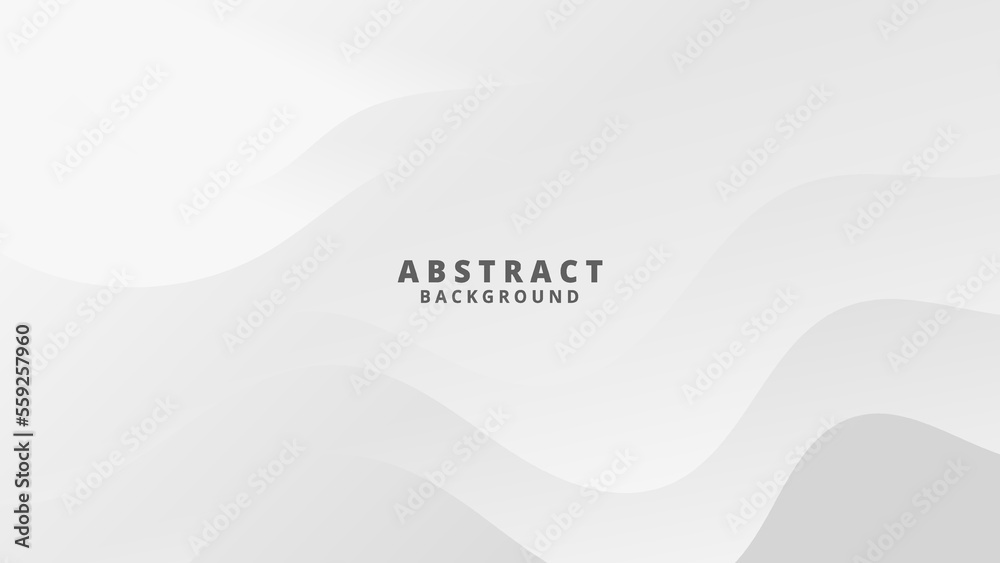 Abstract White liquid background. Modern background design. gradient color. Dynamic Waves. Fluid shapes composition. Fit for website, banners, wallpapers, brochure, posters