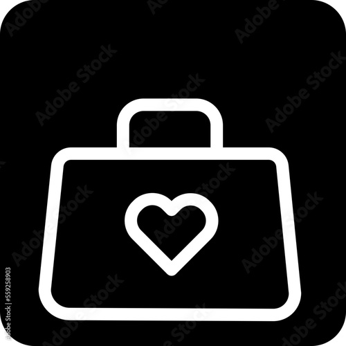 Solid Suitcase, Honeymoon trip icon